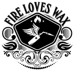 Fire Loves Wax | Private Art Lessons Georgia Logo